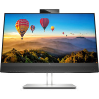 TFT 23.8" HP E24m G4, IPS, HDMI, DP, USB-С, RJ-45, Cam, HAS, колонки, чорно-сріблястий