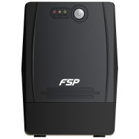 ДБЖ FSP FP1500, 1500ВА/900Вт, Lin-Int, USB/RJ45, SCHUKO*4, AVR, Черное