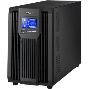 ДБЖ FSP Champ 3 kVA, Tower, Schuko (CH-1103TS), 3000VA/2700W, Online, Schuko*4,CE