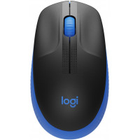 Мишка Logitech M190 бездротова, Full size, Blue