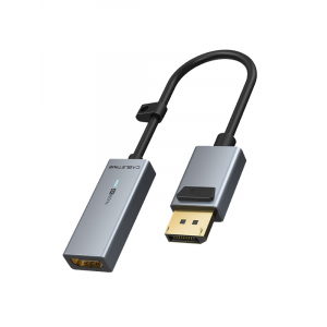 Перехідник Сabletime DisplayPort - HDMI, 0.2m, v2.0, 4K 60Hz (CP20A)