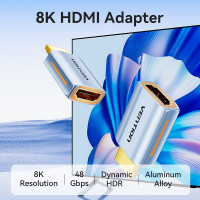 Перехідник Vention HDMI A - HDMI F прямий (AIVH0)