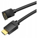 Кабель Vention HDMI 2.0, 4K 60Hz, Male to Male Adapter 270° Degree Правий, 1.5 м (AAQBG)