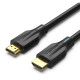 Кабель Vention HDMI-HDMI, 3 m, v2.1, 8K 60Hz, 4K 120Hz, 2K 144Hz, 1080P 160Hz (AANBI)