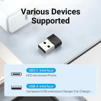 Перехідник Vention USB 2.0 Male - USB-C Female (CDWB0)