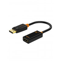 Перехідник Сabletime DisplayPort - HDMI, 0.2m, v2.0 (1920*1080p)/60HZ (CP22B)