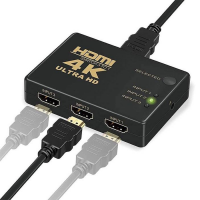 Пассивный HDMI свич с пультом ДУ IR, 1080Р, 1,4 версия, 1=>3 порта, Blister Код: 335750-09