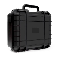Пластиковий переносний ящик для інструментів (корпус) Voltronic, розмір зовнішній – 364х297х106 мм, внутрішній – 336х256х96 мм Код: 418610-09