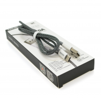 Кабель iKAKU KSC-723 GAOFEI smart charging cable for Type-C, Black, длина 1м, 3.0A, BOX