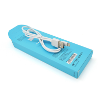 Кабель iKAKU KSC-285 PINNENG charging data cable series for iphone, White, длина 1м, 2,4А, BOX