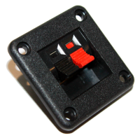Затискач 2-pin JR6258A для динаміка розмір панелі 42 x 42 мм Код: 412560-09