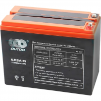 Тягова акумуляторна батарея AGM OUTDO 6-DZM-35 (EVF-35), 12V 35Ah, (223 х 105 х 174), Q1 Код: 419320-09