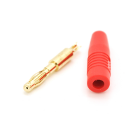 Наконечник кабельный, винтовая фиксация, изолятор: ПВХ, диаметр 3.5мм, позолоченный штекер, красный, 100 штук в упаковке, цена за штуку Код: 353230-09