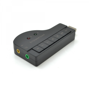 Контроллер USB-sound card (8.1) 3D sound (Windows 7 ready), Blister