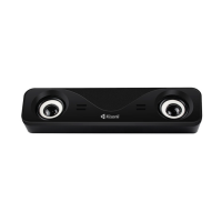 Колонки 2.0 Kisonli i-610, для ПК и ноутбука, USB + 3.5mm, 2x3W, 20Hz- 20KHz, Black, BOX, Q60