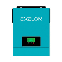 Інвертор Exelon EXS-3000/24, 3200VA, 24V, струм заряду 0-60A, MPPT (30-400VDC, 80A), 357x273x95mm, 4.8 kg