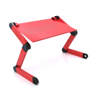 Стол-подставка под ноутбук Aluminium Laptop Table (420*265), Red, Box