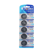 Батарейка літієва PKCELL CR2430, 5 шт у блістері (упак.100 штук) ціна за блист. Q30