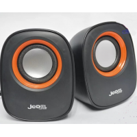Колонки 2.0 JEDEL JD-M600 (Q-106) USB+3.5mm, 2x3W, 90Hz- 20KHz, с регулятором громкости, Black/Red, BOX, Q50