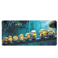 Коврик 300*800 тканевой Minions с боковой прошивкой, толщина 3 мм, Пакет