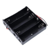 Зарядный отсек для литиевой батареи 18650, 4 секции Код: 389751-09