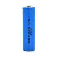 Литий-железо-фосфатный аккумулятор 14500 Lifepo4 Vipow IFR14500 TipTop, 400mAh, 3.2V, Blue Q50/500