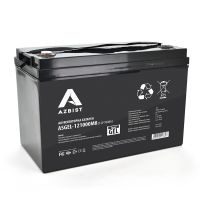 Акумулятор AZBIST Super GEL ASGEL-121000M8, Black Case, 12V 100.0Ah ( 329 x 172 x 215 ) Q1/36 Код: 412341-09