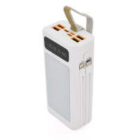 Powerbank ACL PW-85 30000mAh, LIGHTER, Type-C + Lighting, WHITE, Box