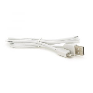 Кабель iKAKU XUANFENG charging data cable for iphone, White, длина 1м, 2,1А, BOX