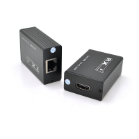 Одноканальний пасивний подовжувач HDMI сигналу по UTP кабелю по одній витій парі. Дальність передачі: до 30метров, 1080Р- cat6e Код: 335691-09
