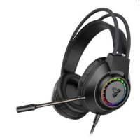 Ігрові навушники з мікрофоном Fantech HQ55 PORTAL, 7.1-Channel, RGB, Black, Color Box Код: 424471-09