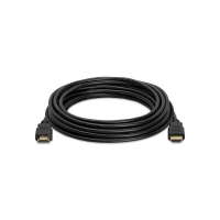 Кабель Merlion HDMI-HDMI HIGH SPEED 5.0m, v1.4, OD-7.5mm, круглый Black, коннектор Black, (Пакет) Q80 Код: 335602-09