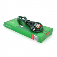 Кабель iKAKU KSC-458 JINTENG aluminum alloy fast charging data cable for iphone, Green, довжина 1.2м, BOX