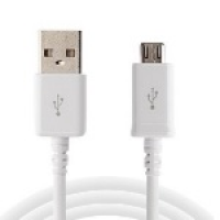 Кабель USB 2.0 (AM/Miсro 5 pin) 2,0м, белый, Пакет