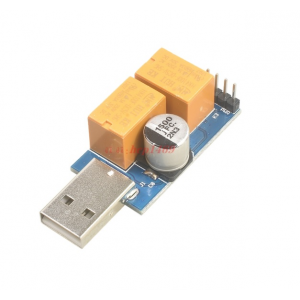 USB WatchDog сторожевой таймер два реле на перезагрузку / включение + кабель красно-синий