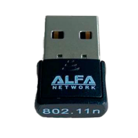 Беспроводной сетевой адаптер Wi-Fi-USB LV-UW06RK-BG ALFA, RTL8188, 802.11bgn, 150Mbps, 2.4 GHz, Win10/8.1/8/7/XP,Mac OSX 10.7~10.10 and Linux, Box