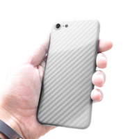 Ультратонкая пластиковая накладка Carbon iPhone 6 Plus/ 6s Plus white