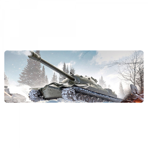 Коврик 300*700 тканевой World of Tanks-60, толщина 2 мм, OEM