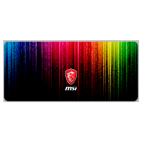 Коврик 300*600 тканевой MSI с боковой прошивкой, толщина 2 мм, RGB, Пакет