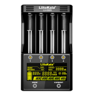 ЗУ универсальное Liitokala Lii-500S, СЗУ+АЗУ, 4 канала,LCD дисплей, поддерживает Li-ion, Ni-MH и Ni-Cd AA (R6), ААA (R03), AAAA, С (R14) Код: 329922-09