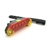 Задній стоп для велосипеда QX-W03, 4 режими, вбудований акумулятор, кабель USB, Red, Box Код: 389412-09