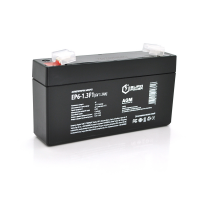 Аккумуляторная батарея EUROPOWER AGM EP6-1.3F1 6 V 1.3 Ah ( 95 x 25 x 50 (55) ), 0.25 kg Black Q40 Код: 398032-09