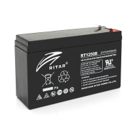 Акумуляторна батарея AGM RITAR RT1250BL, Black Case, 12V 5.0Ah (150 х 50 х 93) Q10 Код: 407942-09