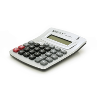 Калькулятор офісний KEENLY KK-800A-1, 27 кнопок, розміри 140*110*30мм, Silver, BOX
