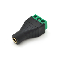 Гніздо для підключення miniJack 3.5 Stereo (3 контакти) із клемами під кабель Q100