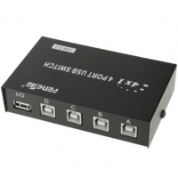 Коммутатор 4 Port USB 2.0 PC to Scanner Printer Sharing Switch Box