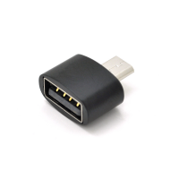 Переходник YHL888 USB2.0(AF) OTG => microUSB(M), Black, OEM