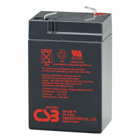 Аккумуляторная батарея CSB GP645, 6V 4.5Ah (70 х 47 х 102 (108) ), 0.85 kg Q20