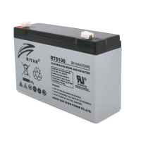 Акумуляторна батарея AGM RITAR RT6100, Black Case, 6V 10Ah (150 х 50 х 93 (99)) Q10 Код: 402023-09
