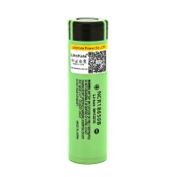 Аккумулятор 18650 Li-Ion LiitoKala Lii-34B, 3400mah (3200-3400mah), 3.7V (2.75-4.2V), Green, PVC BOX